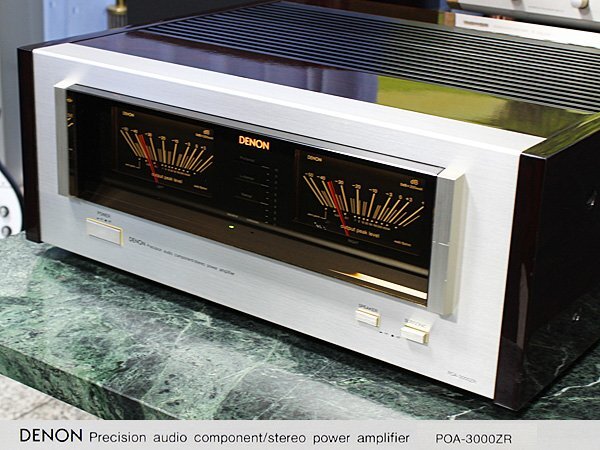 デノンの高級ステレオ・パワーアンプ 】 DENON / デノン POA-3000Z