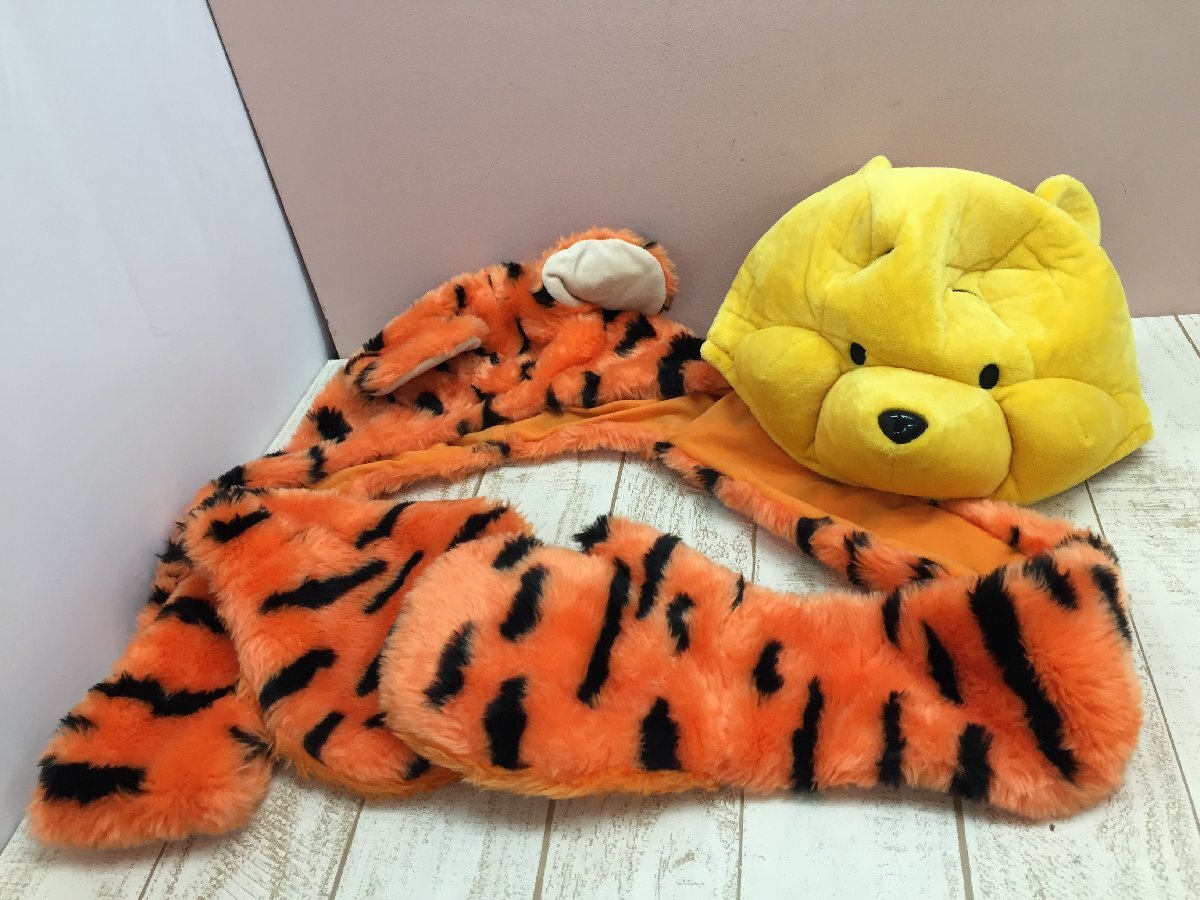 ディズニー マフラー付き ファンキャップ ティガー くまのプーさん 美