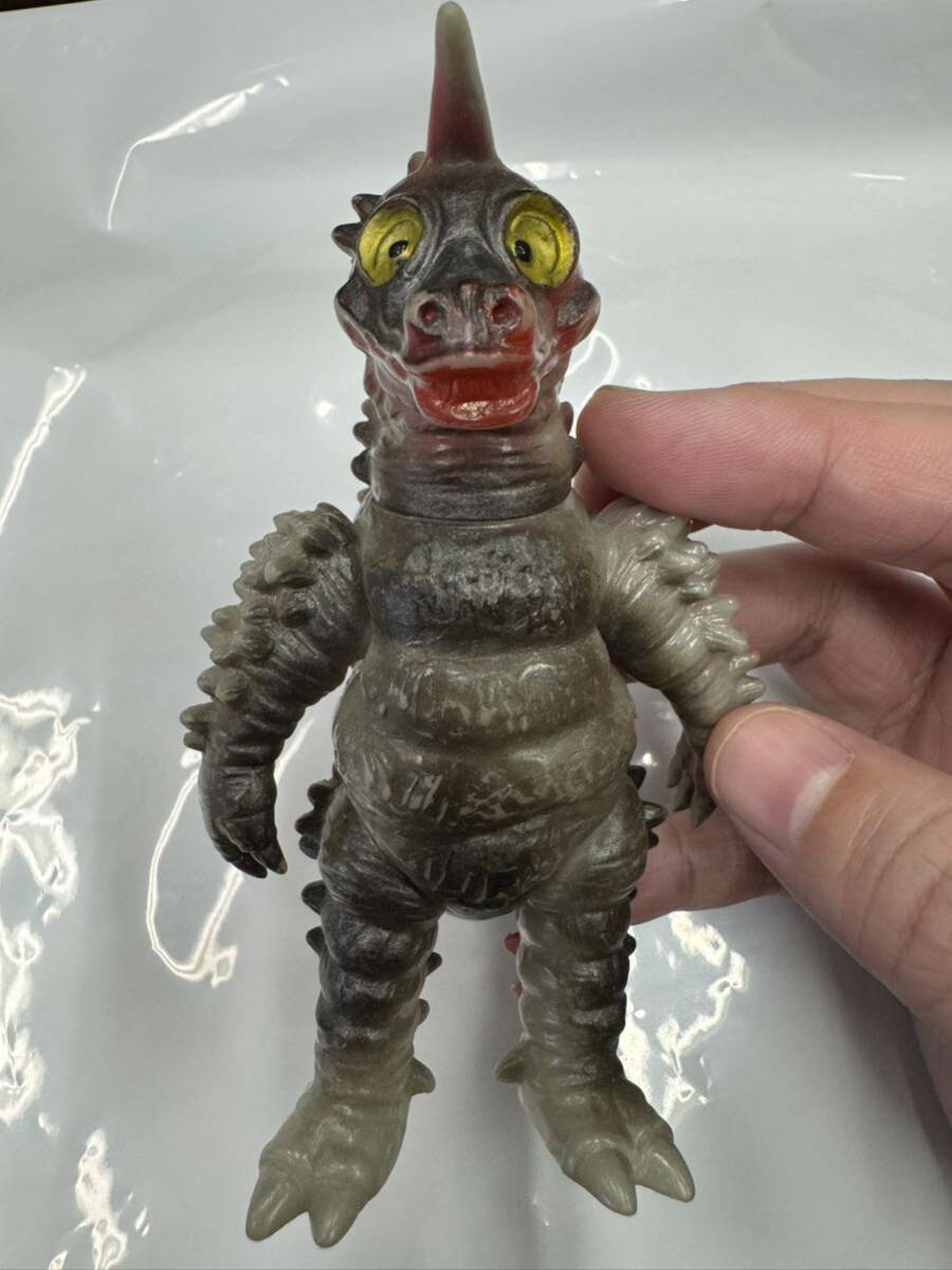 マルサン ゴモラ ウルトラマン 怪獣 ソフビ 当時物 ブルマァク ゴモラ