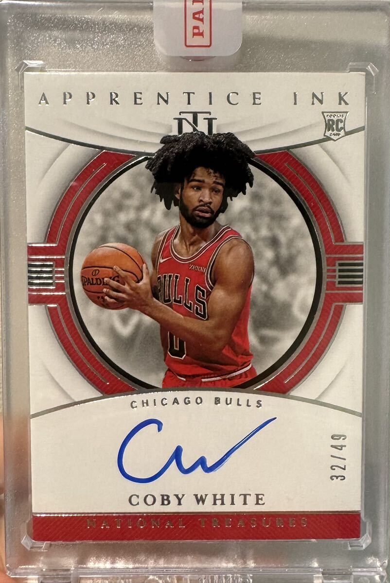 未使用に近い】【RC直筆サイン】49枚限定 Coby White Panini National 