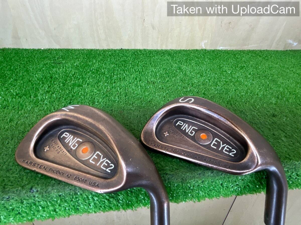 希少1番！ピン 「PING EYE2 」アイアン 希少 PING EYE2+ オレンジ
