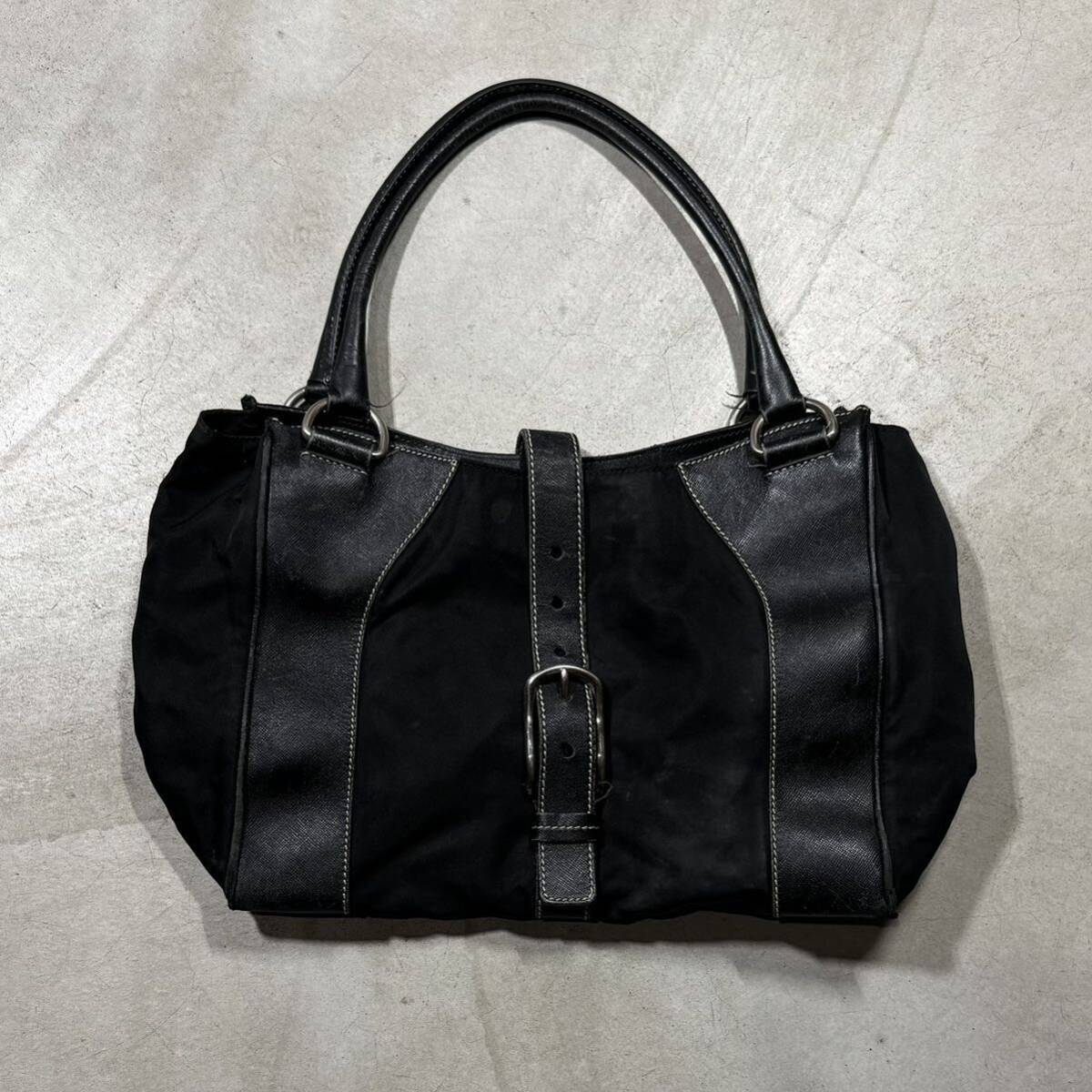 00s archive Leather handbag y2k