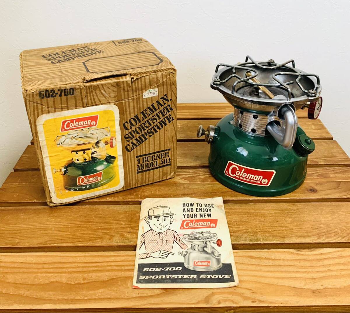 コールマン バーナー ストーブ 502 Sports Star 1969年7月 【公式通販】