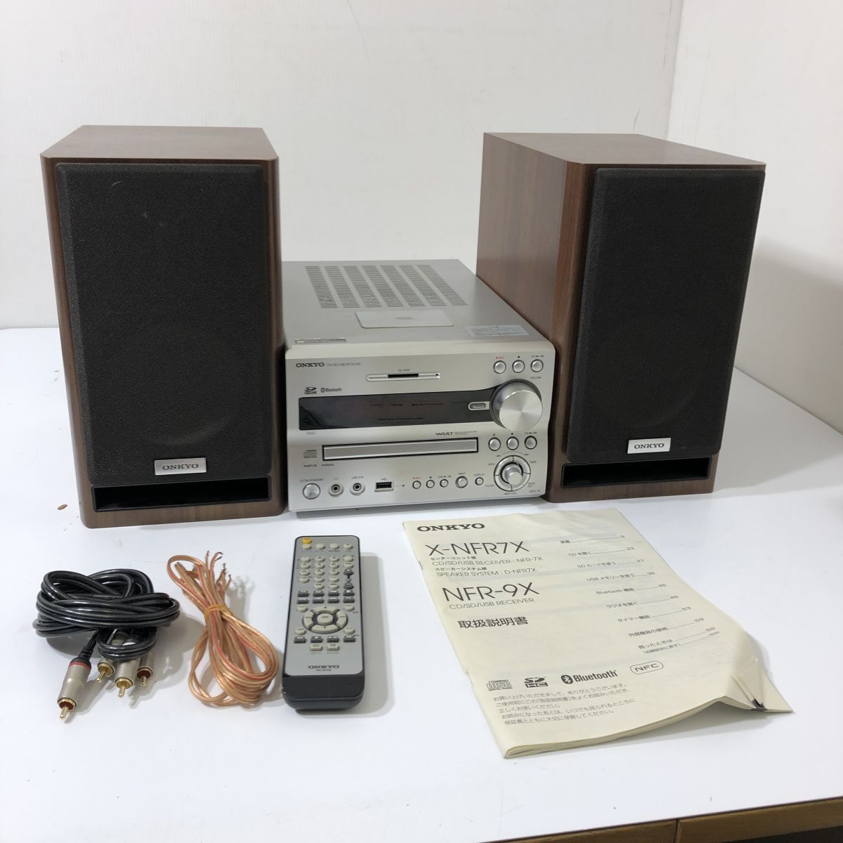 美品】ONKYO X-NFR-7 センターユニット スピーカーシステムセット