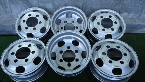 トヨタ カムロード ダブル用6輪 15×5JPCD184＋96 6本セット