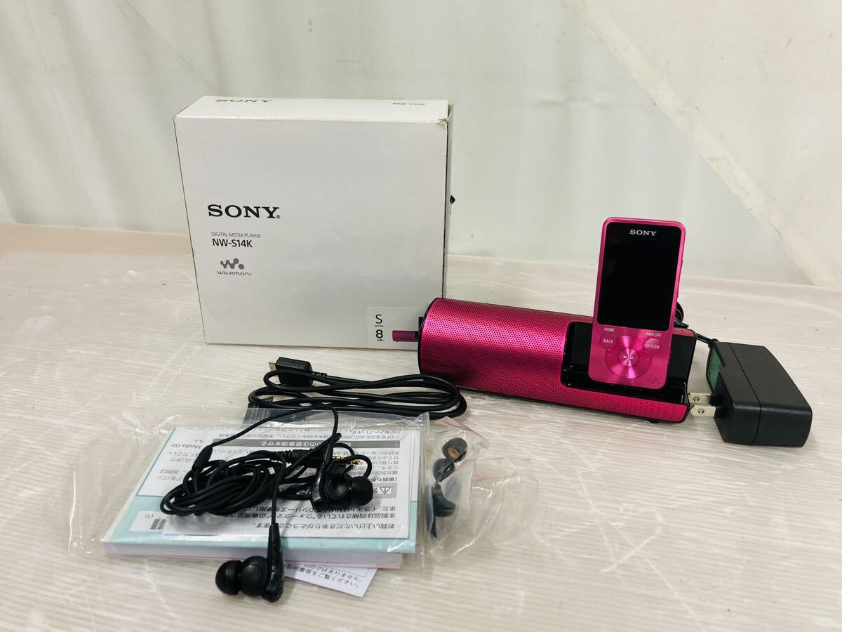 希少未使用級☆SONYソニー NW-S14K☆デジタルミュージックプレイヤー