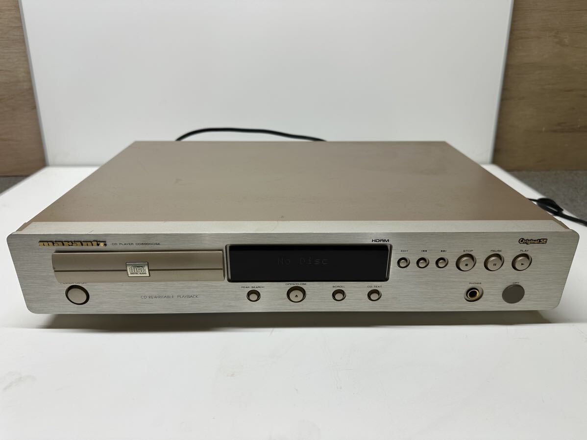 マランツアンプPM6100SA＆プレーヤーCD6000OSE