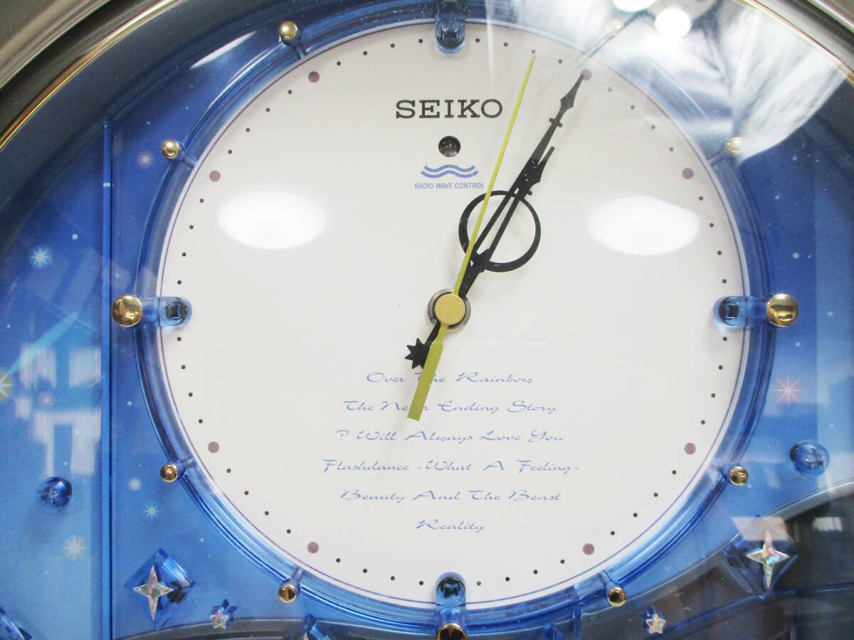 SEIKO セイコー 電波時計 RE552S ウェーブシンフォニー からくり時計  