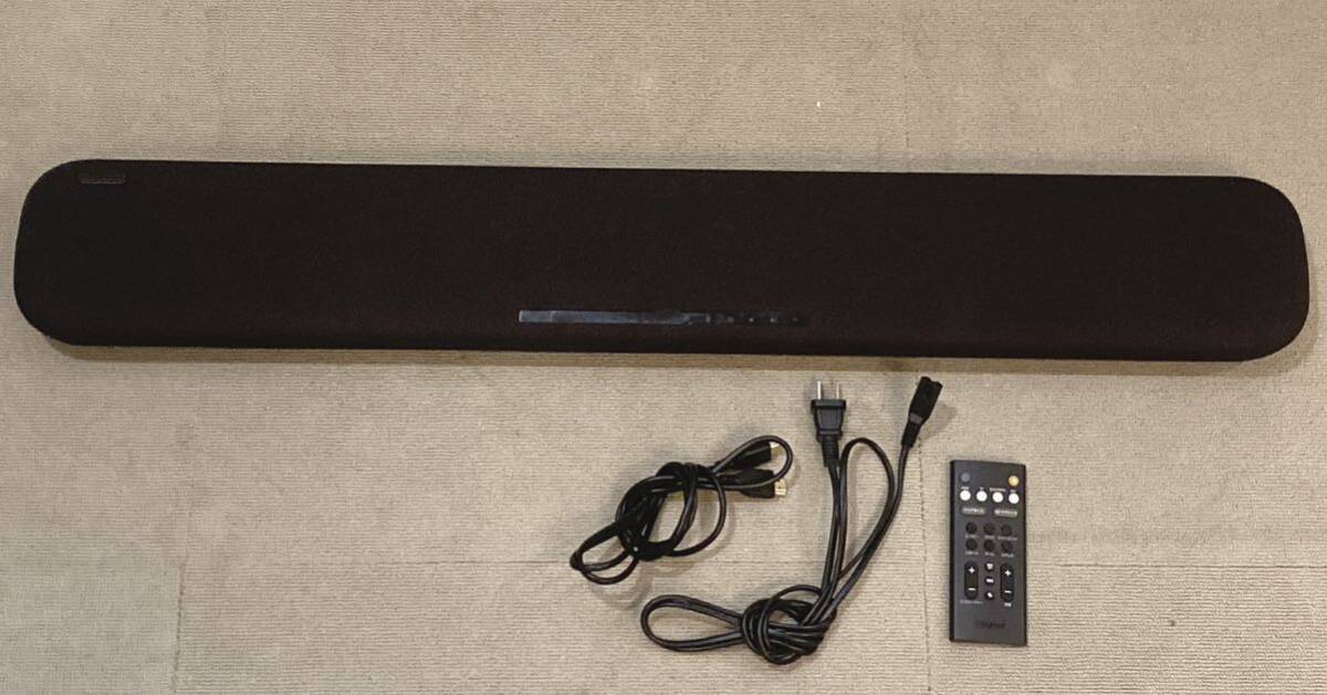Yamaha YAS-109 サウンドバー 2019年製 リモコン付き③（動作ok