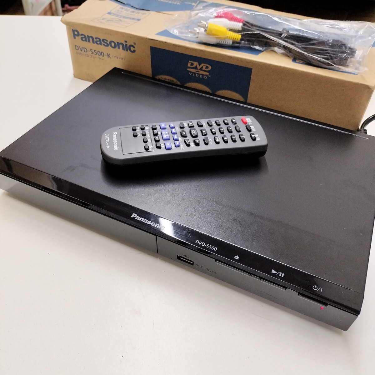 ★新品未開封・送料込 パナソニック DVD/CDプレーヤーDVD-S500 K 楽天市場】【完全1年保証/3年延長可】 Panasonic パナソニック