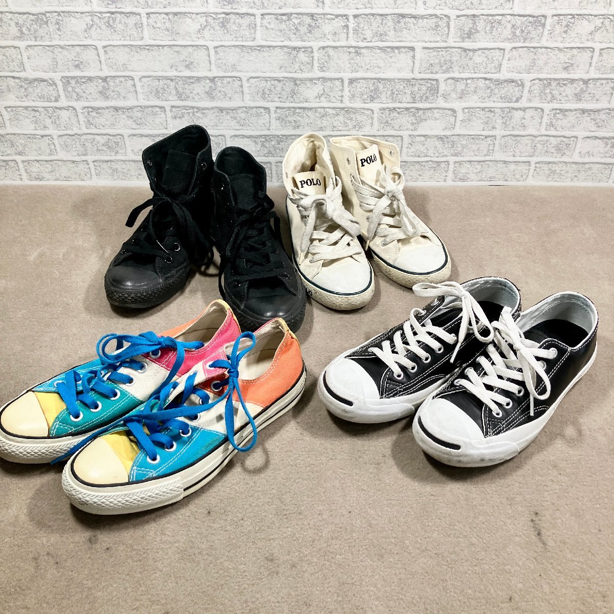 23.5c］Rick Owens☆スニーカー ハイカット CONVERSE｜レディース