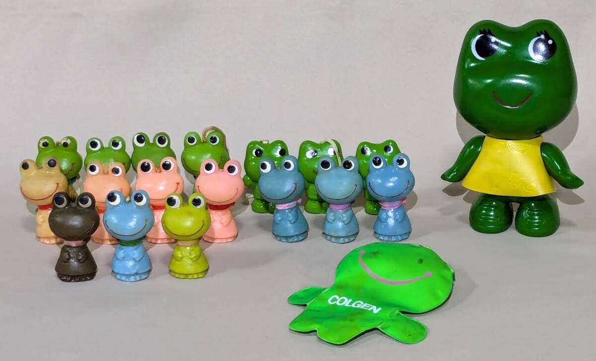 ケロ吉マスコット人形UFOキャッチャー景品用ぬいぐるみケロちゃんコロちゃんソフビ ケロ吉マスコット人形UFOキャッチャー景品用ぬいぐるみケロ