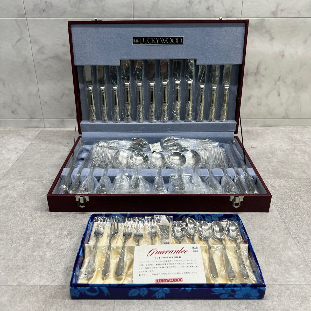 ラッキーウッド カトラリーセット 28本 ラッキーウッド カトラリー28本セット ギフトセット | LUCKYWOOD