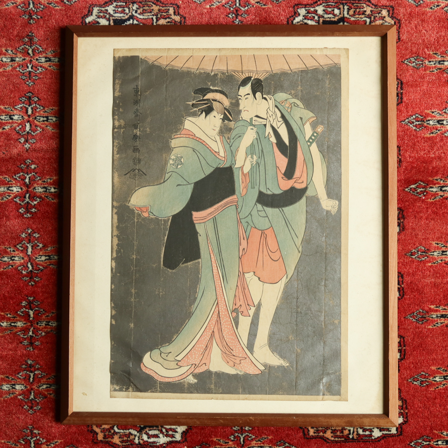 三大家おんな絵　手刷木版画　全20枚　No.1 三大家おんな絵 手刷木版画 全20枚 No.1 三大家おんな