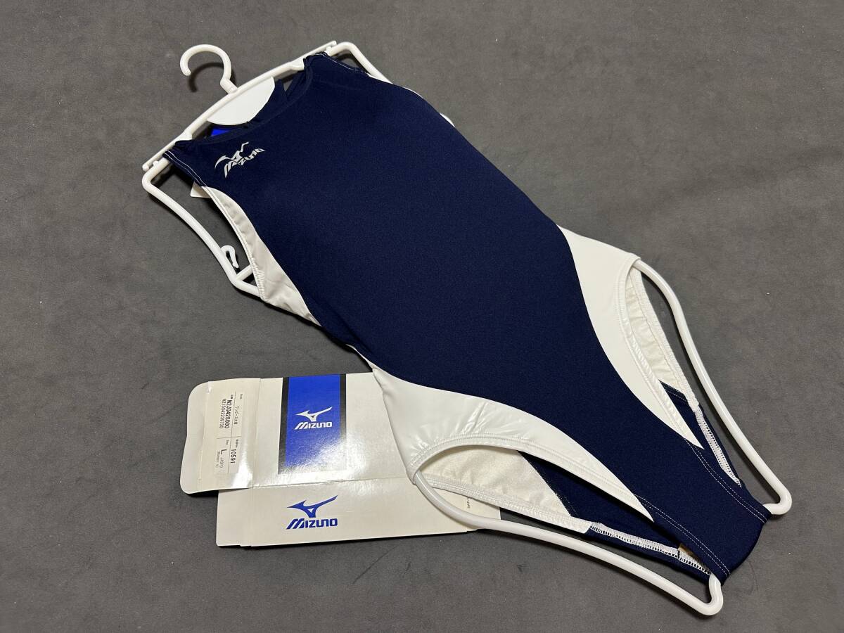 ミズノMIZUNO 競泳水着 水泳 N2JQ428000 旧ロゴ サイズL（競泳用