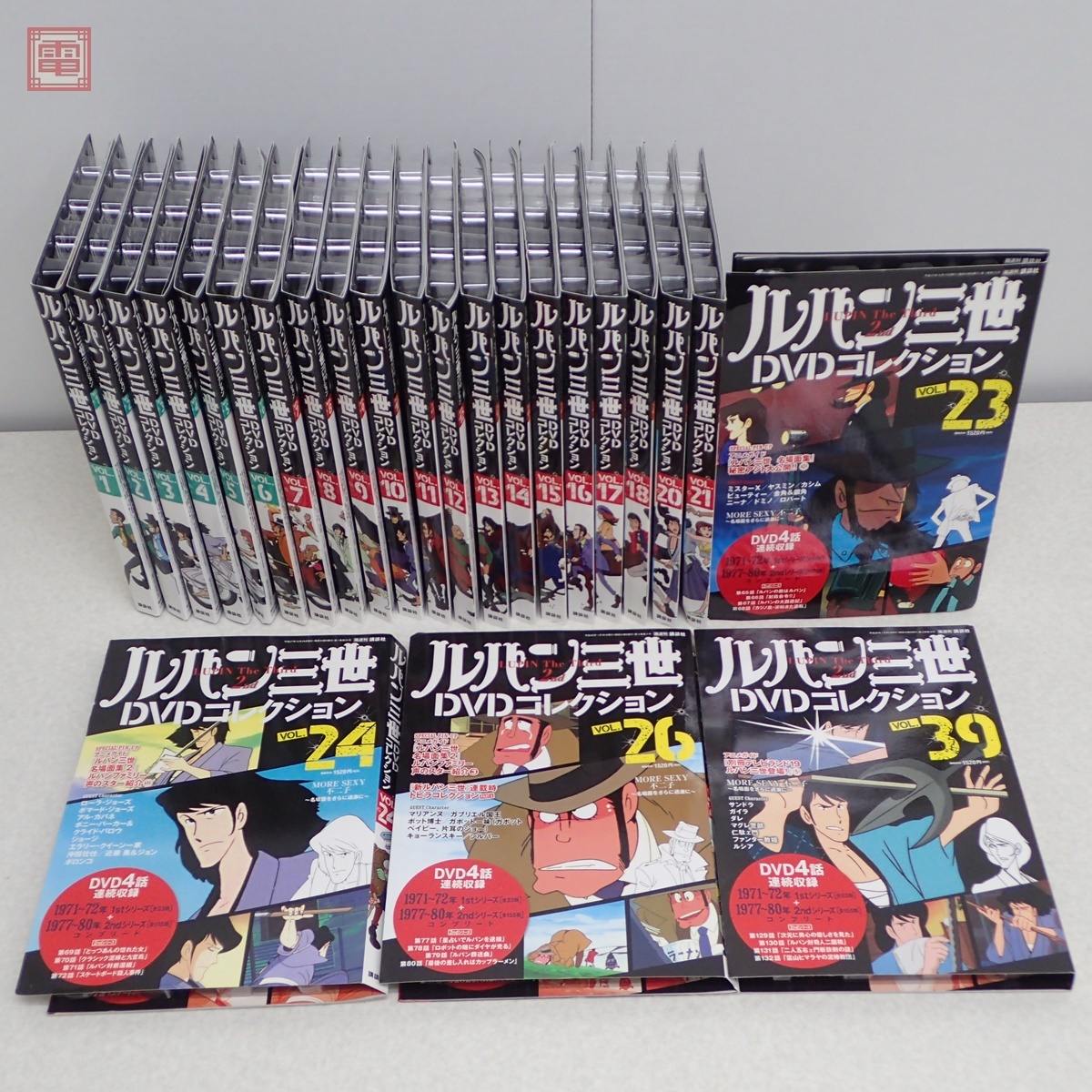 中古】ルパン三世DVDコレクション 全巻セット（1～57巻）＋おまけ