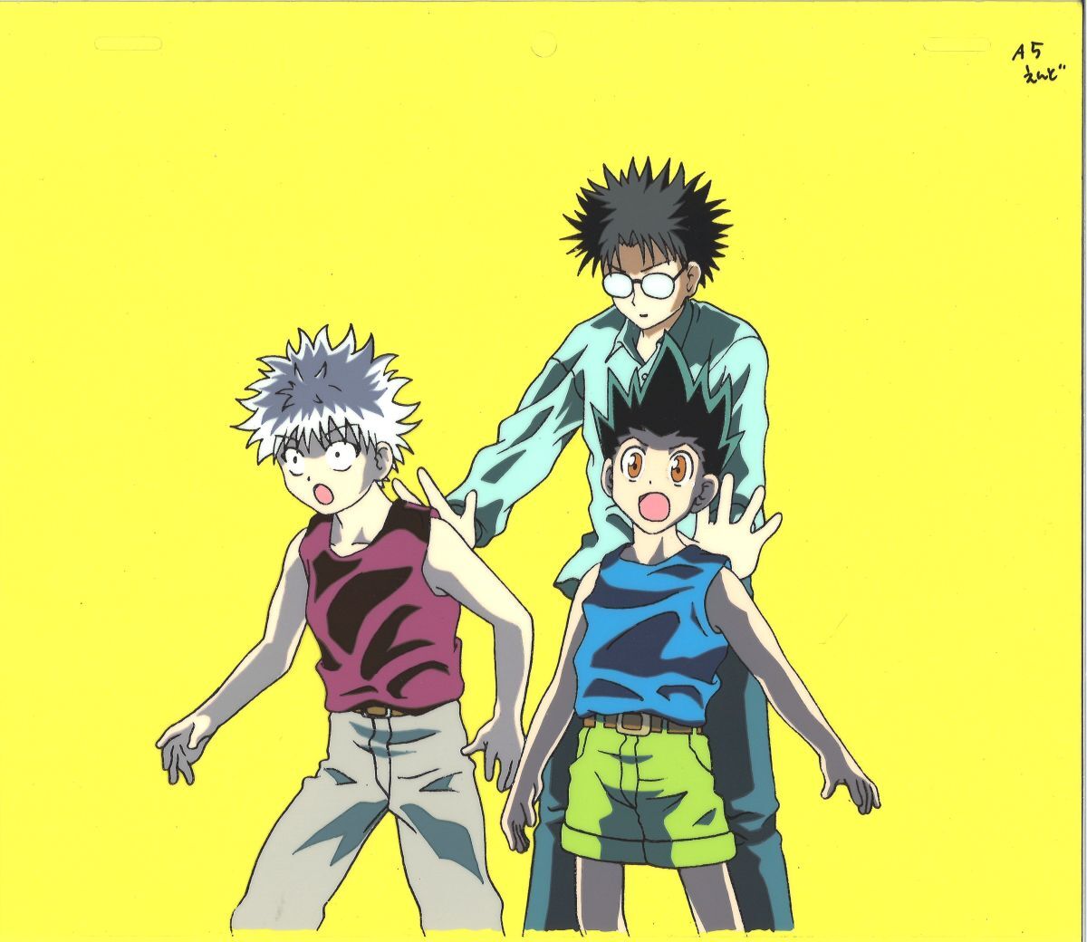 HUNTERxHUNTER　ハンターハンター　キルア　セル画　A2 HUNTER×HUNTER キルア・ゾルディック A2ポスター - メルカリ