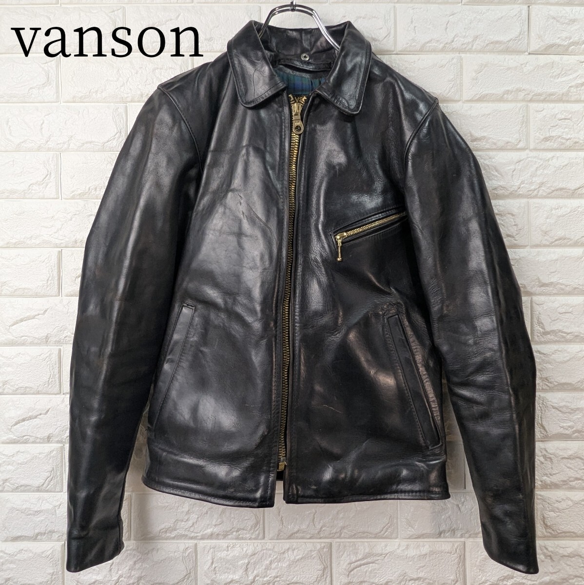 世界限定 50着　clair de lune × VANSON レザージャケット 世界限定50着 CLAIR DE LUNE × VANSON BONE クレールドルナ