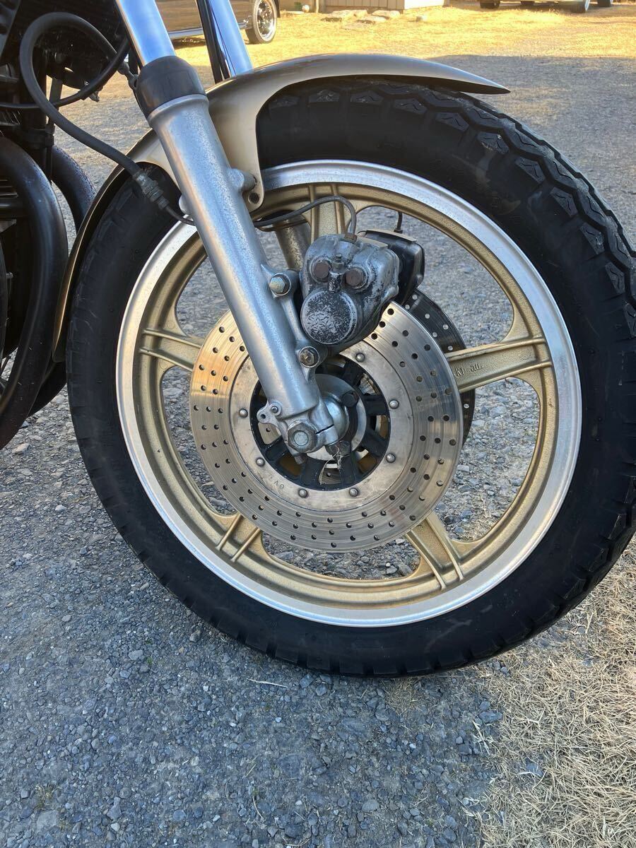 kz900 アルミホイール4穴リアドラム