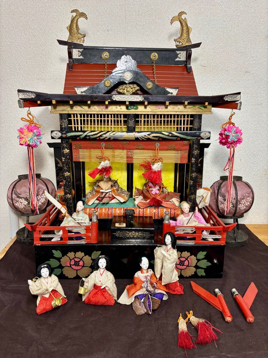 御殿飾り 40号 7段 スチール