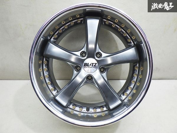 未使用に近い】○【売り切り 希少サイズ】BLITZ ブリッツ 18インチ 10J