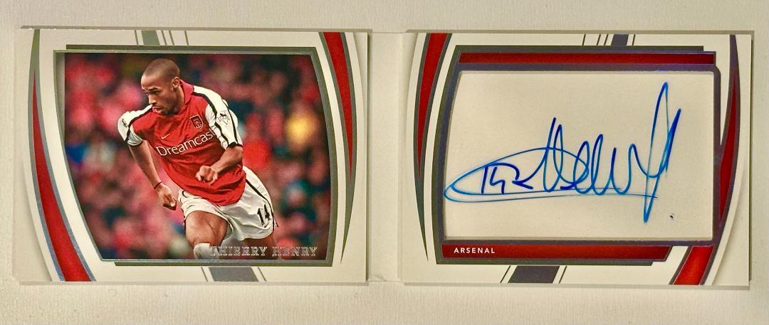 Panini Revolution ティエリアンリ直筆サインカード