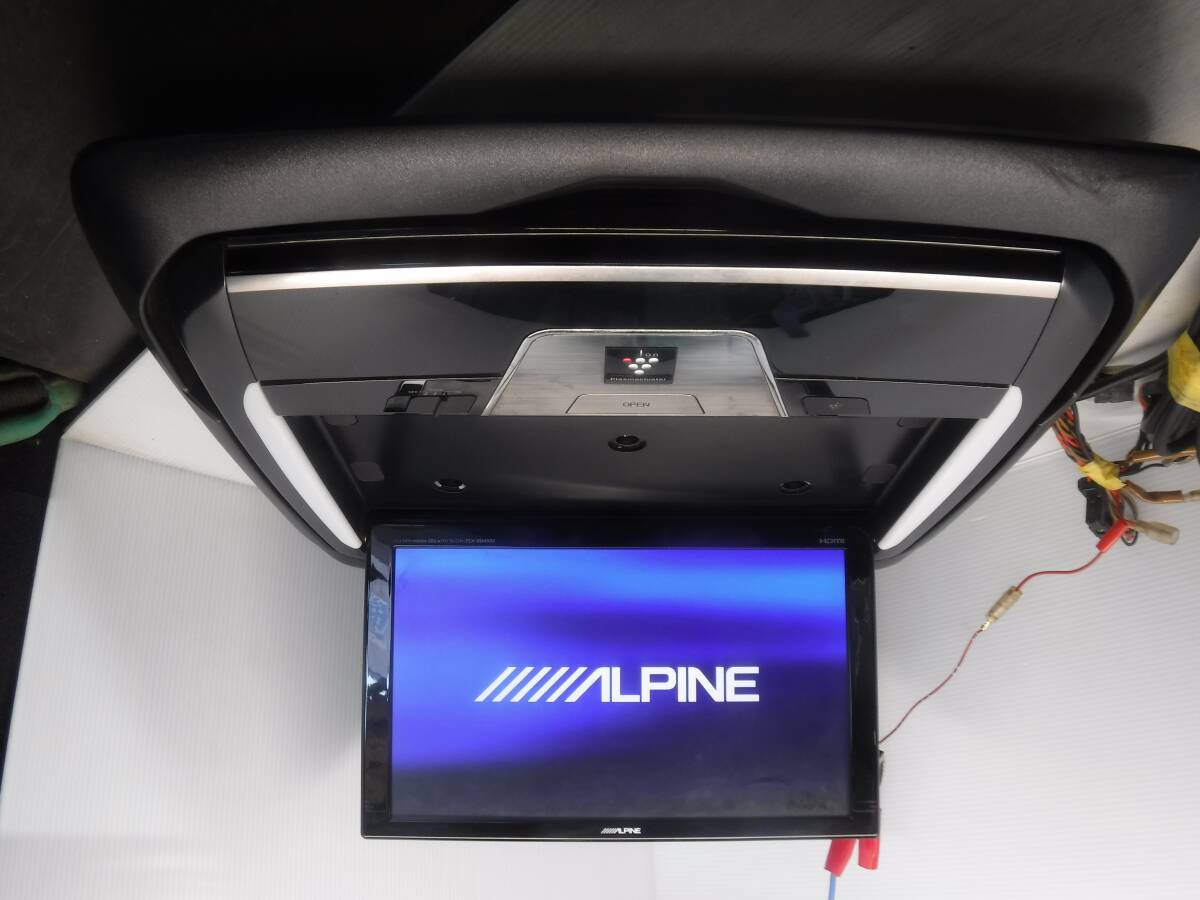 ★☆ALPINE　PCX-R3300B　10.2インチ・フリップダウンモニター アルパイン ALPINE PCX-R3300B 10.2 inch フリップダウン