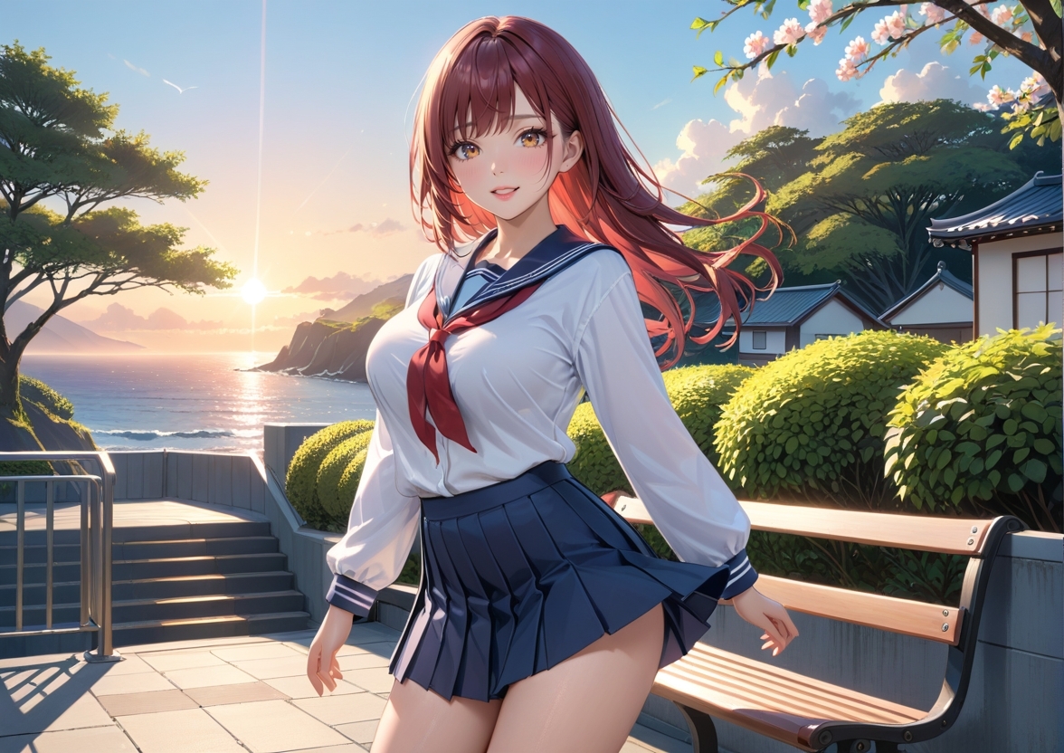 イラスト A4ポスター AIイラスト 美女 高画質 - AI アート ポスター AI