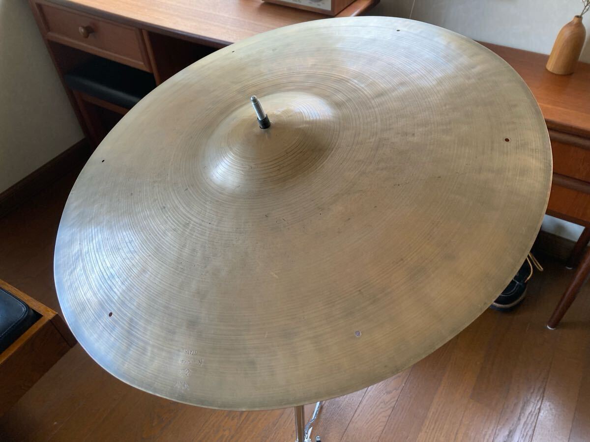 OLD 折ろ zildjian ビンテージライドシンバル22インチ