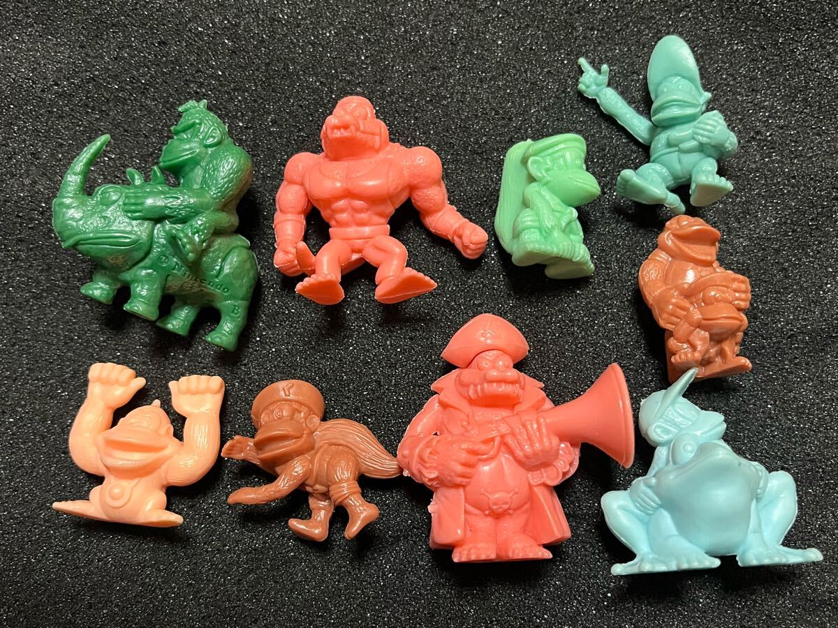 当時物]ドンキーコング フィギュア 9体+トロッコ セット