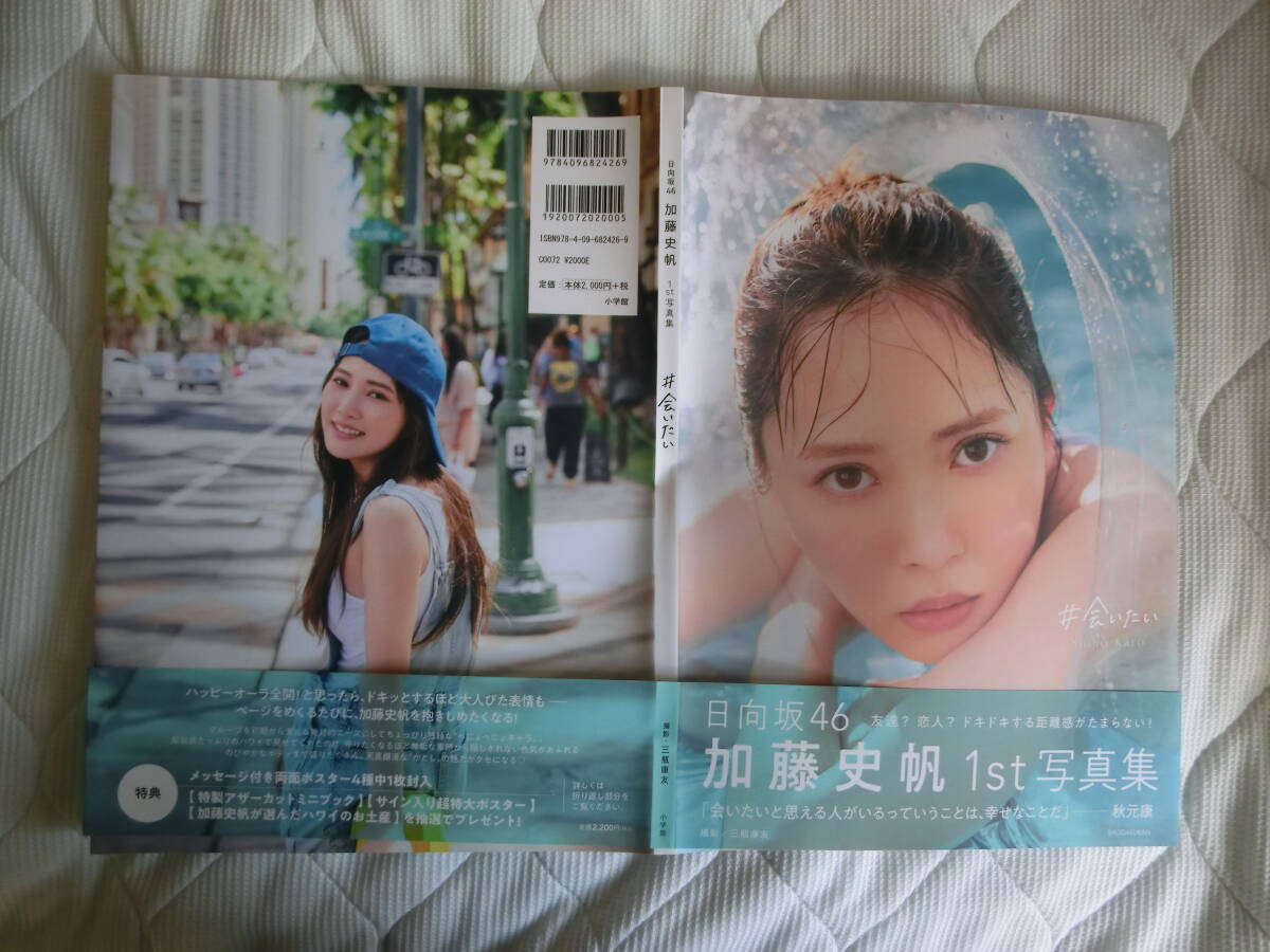 加藤史帆 直筆サイン入り超特大ポスター 加藤史帆直筆サイン入りポスター