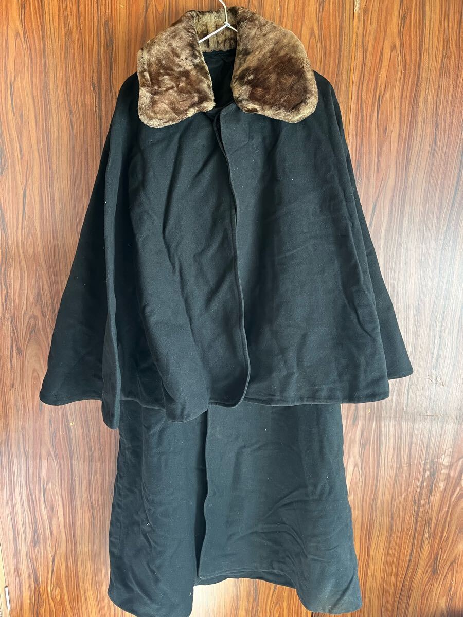 英国アンティーク インバネスコート フォーマル ヴィンテージ