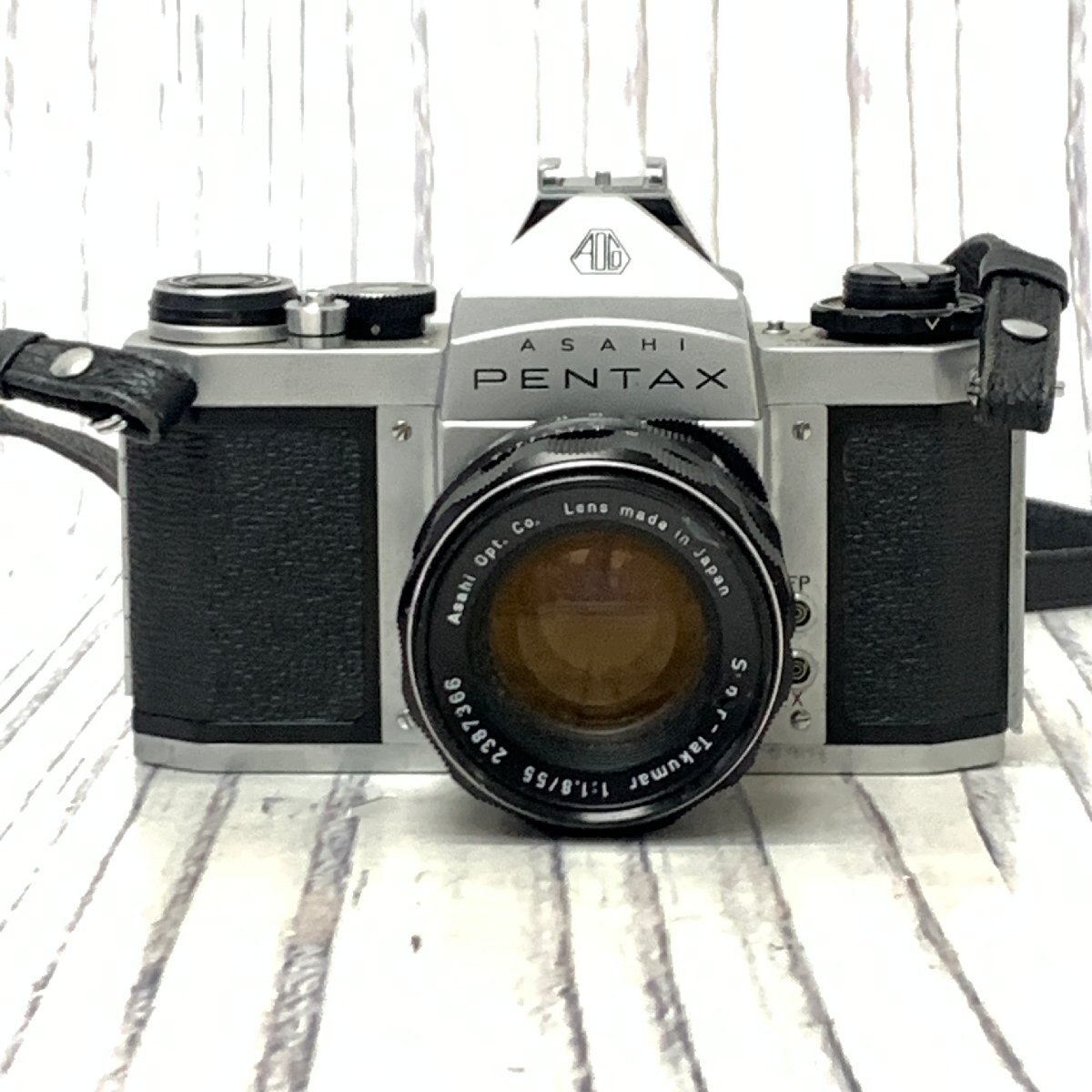Appareil Photo Asahi Pentax SV - 35mm - Objectif SMC Takumar 50mm F/1.4 - Boîtier Mécanique - Occasion