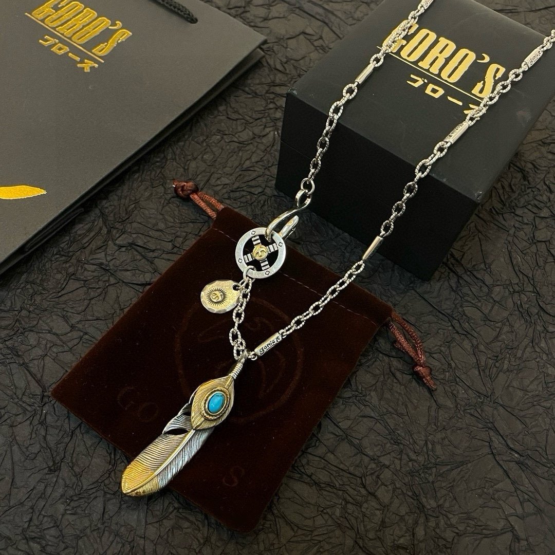 goro's プレーンフェザー 小 左右set