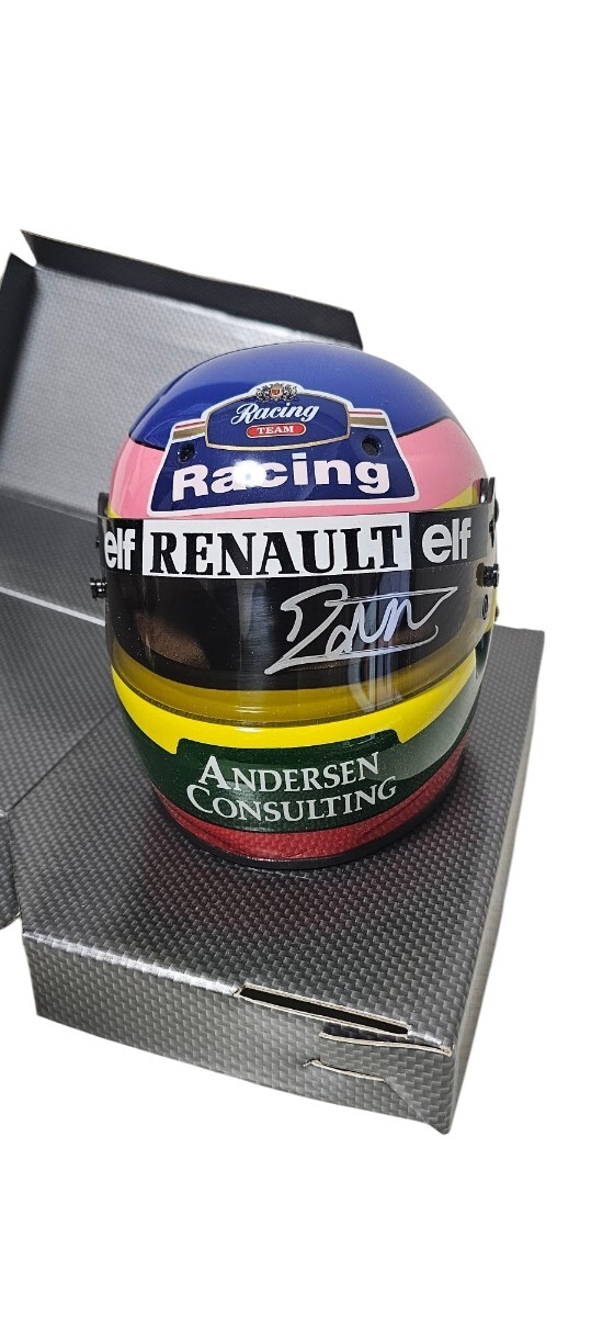 JFC F1 ヘルメット ジャック・ビルヌーブ 2002 1/12 JFC F1 ヘルメット ジャック・ビルヌーブ 2001 1/12 JFC F1 ヘルメット