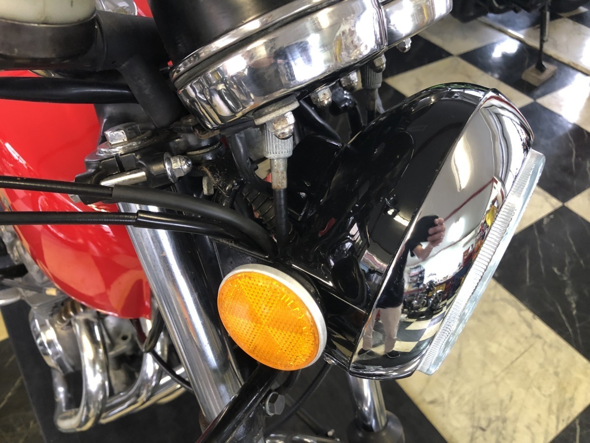 当時物 CIBIE シビエ 凹み ヘッドライト 160φ バブ CB250T