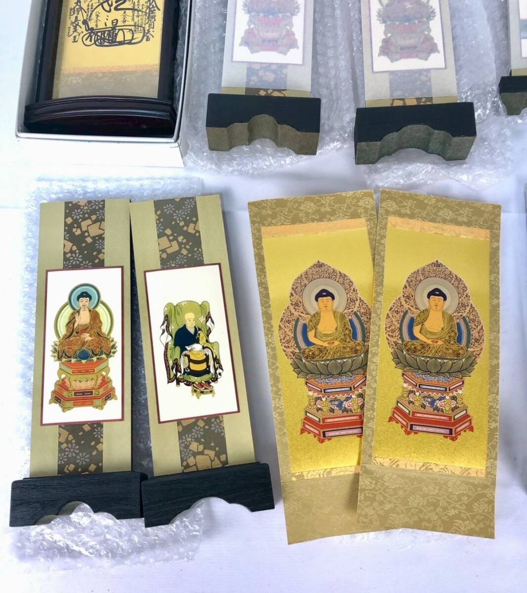 掛軸-1289　弘法大師　復刻　風信帖　東寺長者秀遍箱書 掛軸-1289 弘法大師 復刻 風信帖 東寺長者秀遍箱書