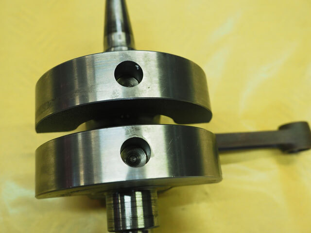 ☆YAMAHA XT500 SR500 クランクシャフト 583 軽クランク SR400→SR500