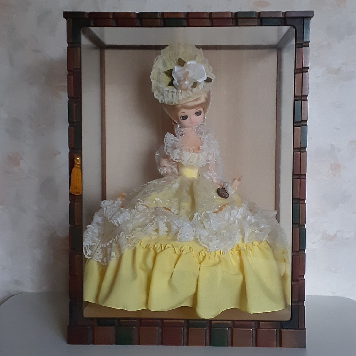 中古】□□□極美品□SUKIYO□スキヨ□フランス人形□赤/ドレス