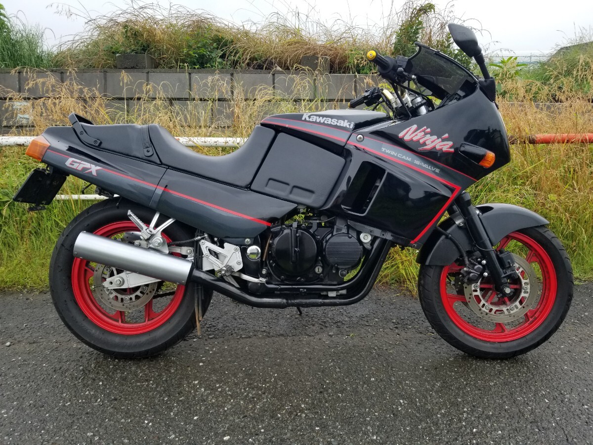 中古】カワサキ GPZ400R D4A 最終型 水冷直四 59馬力 AL-X（アルクロス 