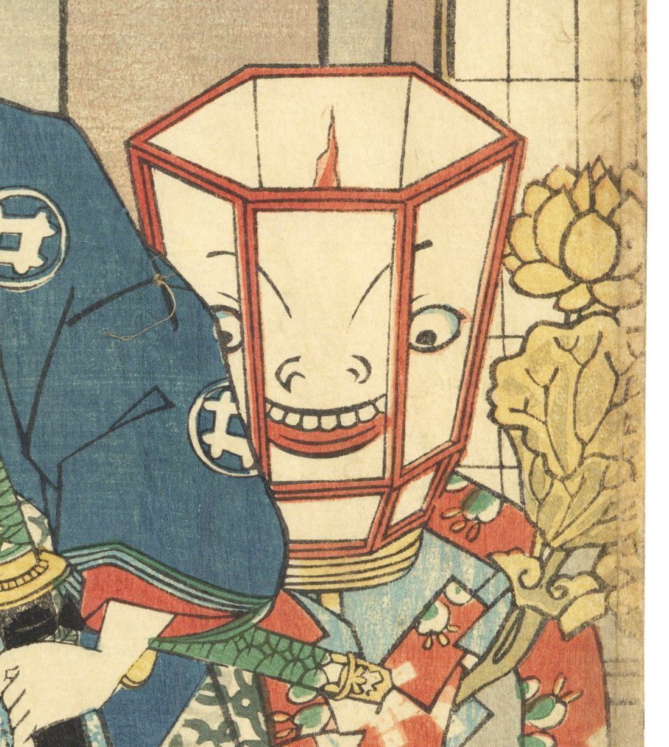木版画 浮世絵 歌川国貞「雪のあした 」美人画 3枚続 錦絵 浮世絵 木版画 歌川国貞「雪のあした 」美人図 3枚セット