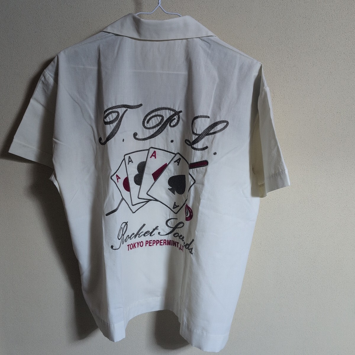 中古1950sビンティージスポーツジャケット・ロカビリー・クリーム