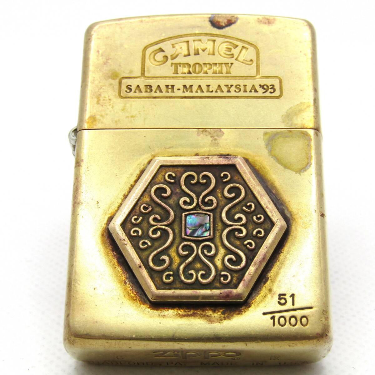 激レア】91' ZIPPO CAMEL TROPHY 限定版ライター ZIPPO CAMEL & CAMEL