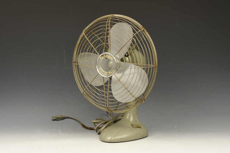 sk185 【 レトロ 扇風機 】富士電機 SILENT FAN FUJID DENKI