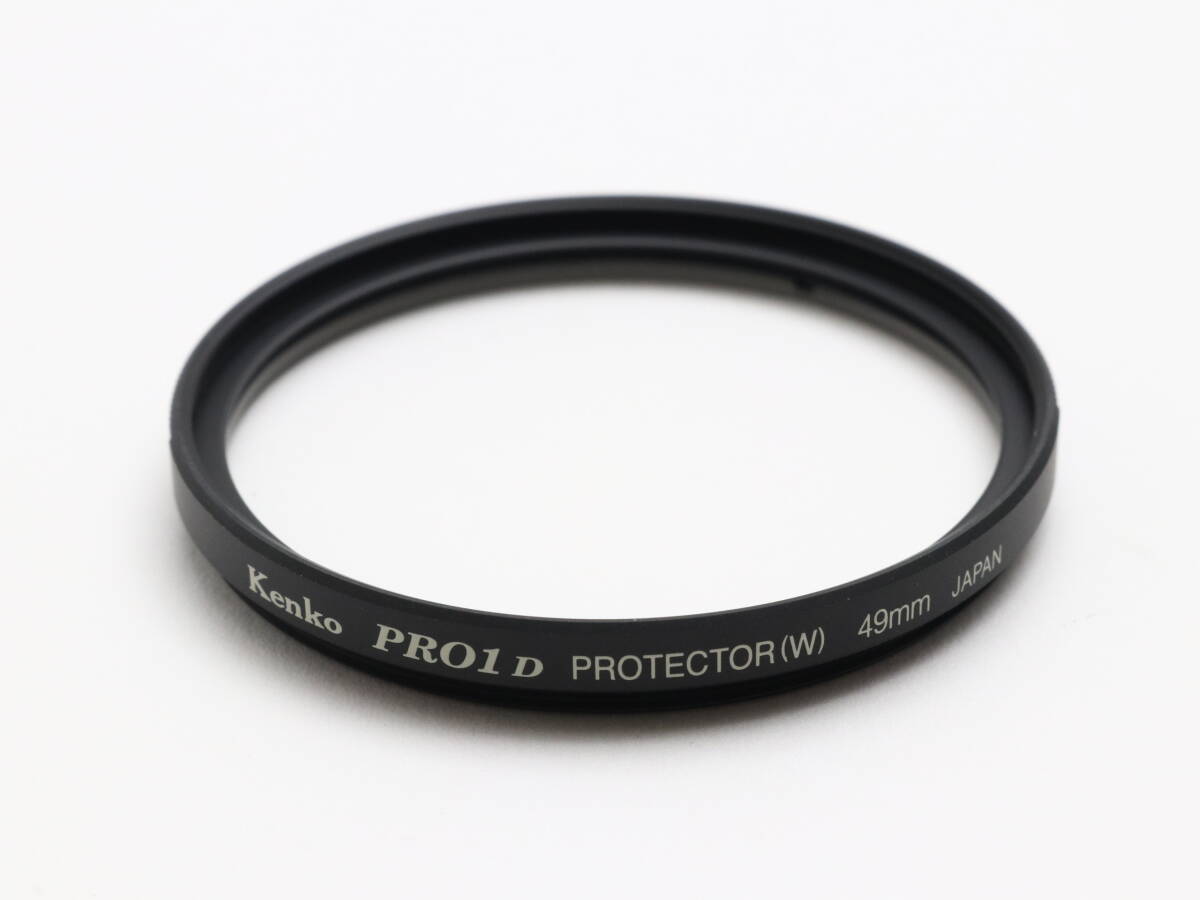 【目立った傷や汚れなし】Kenko ケンコー PRO1D PROTECTOR(W) 49mm レンズ保護フィルター ② 70-56の落札情報 ...
