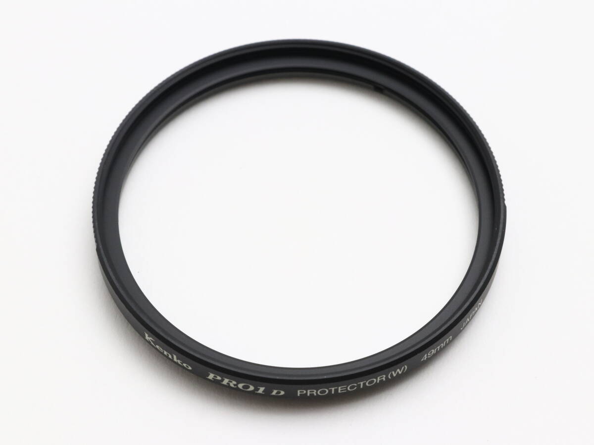 【目立った傷や汚れなし】Kenko ケンコー PRO1D PROTECTOR(W) 49mm レンズ保護フィルター ② 70-56の落札情報 ...