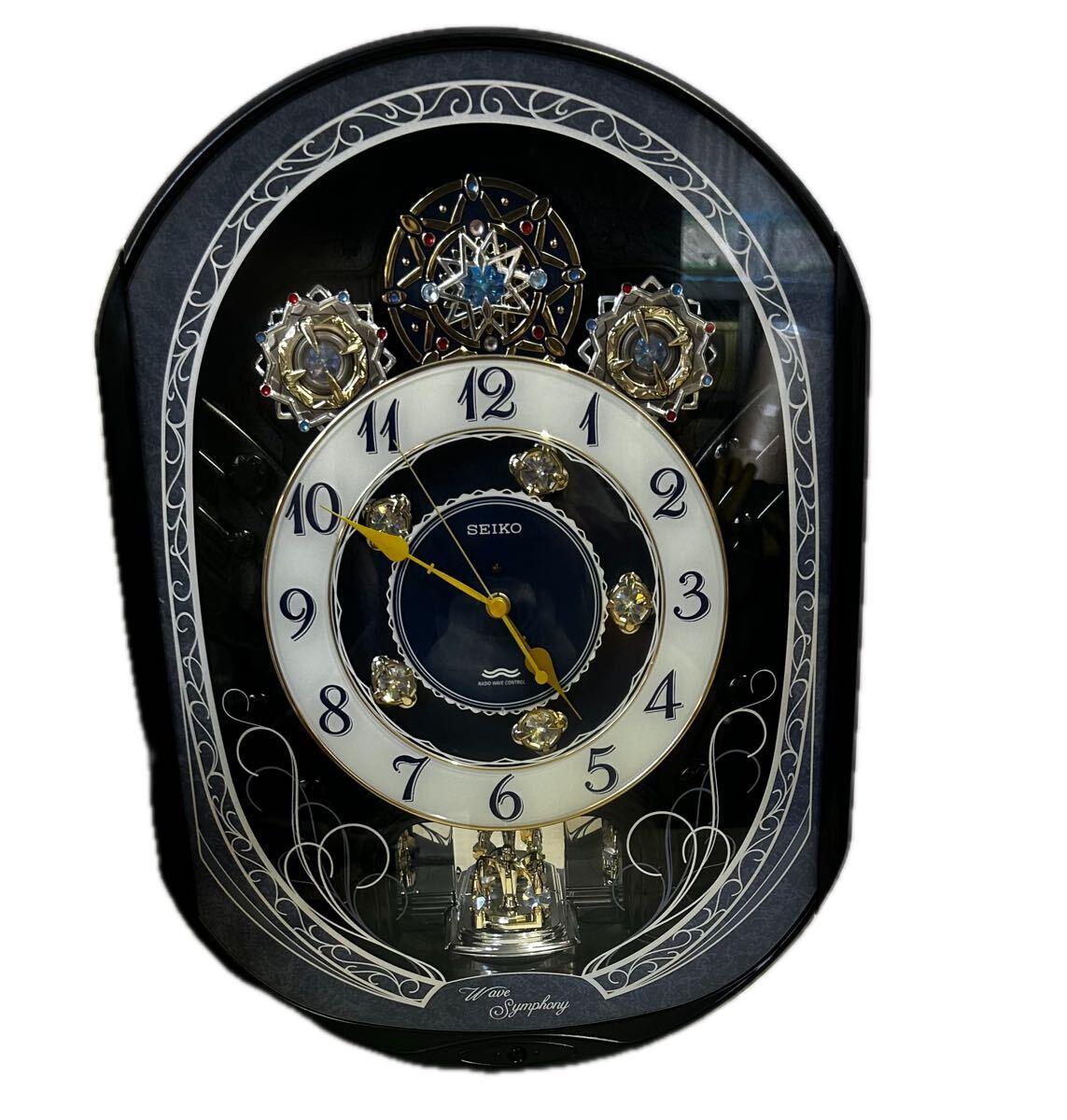 SEIKO ウェーブシンフォニー RE563K 電波掛時計 からくり時計 SEIKO 壁掛け時計 ウェーブシンフォニー RE563K からくり時計