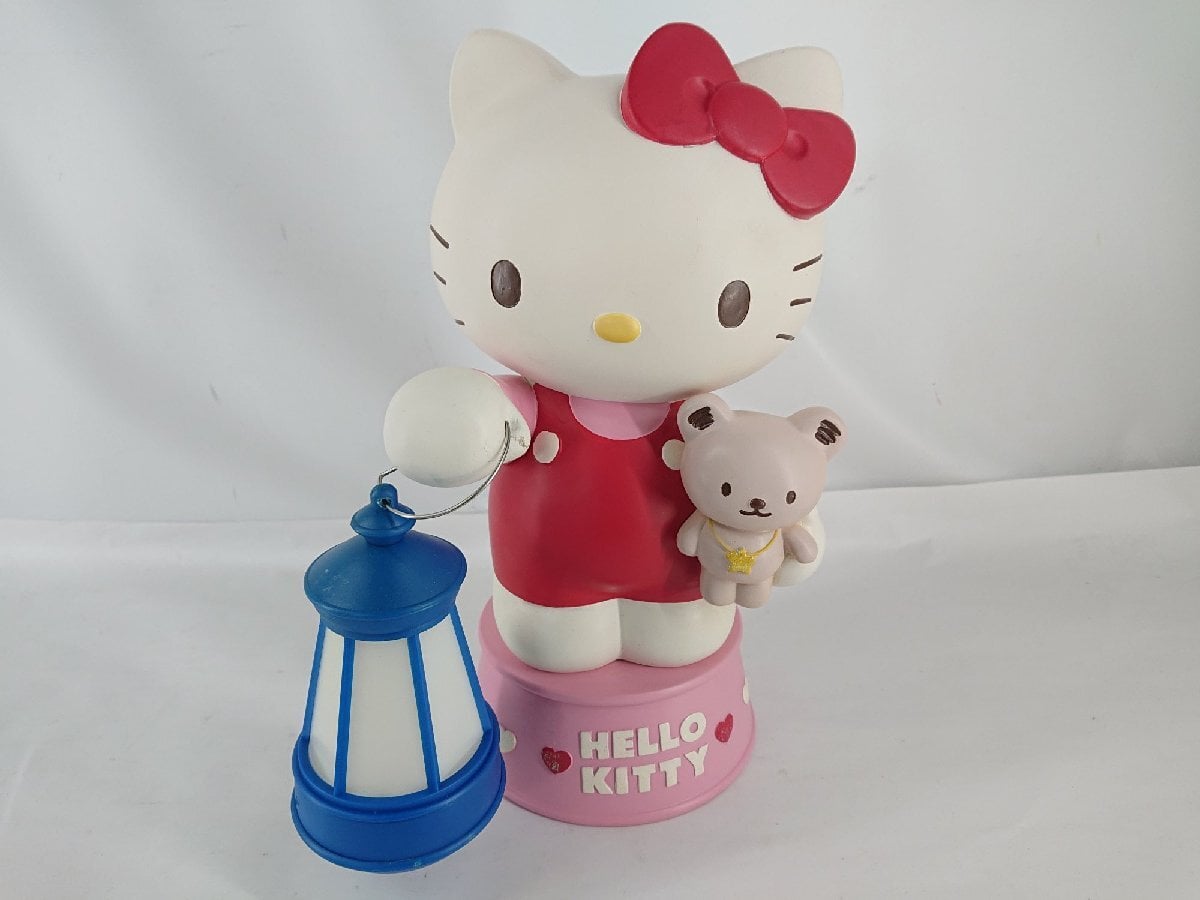 ハローキティ 陶器製 貯金箱 ジオラマ みんなで朝ごはん サンリオ 1997