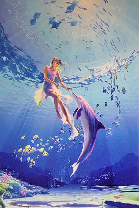 ☆KAGAYA☆カガヤ☆フェニックス～永遠の翼～☆ジークレー☆版画