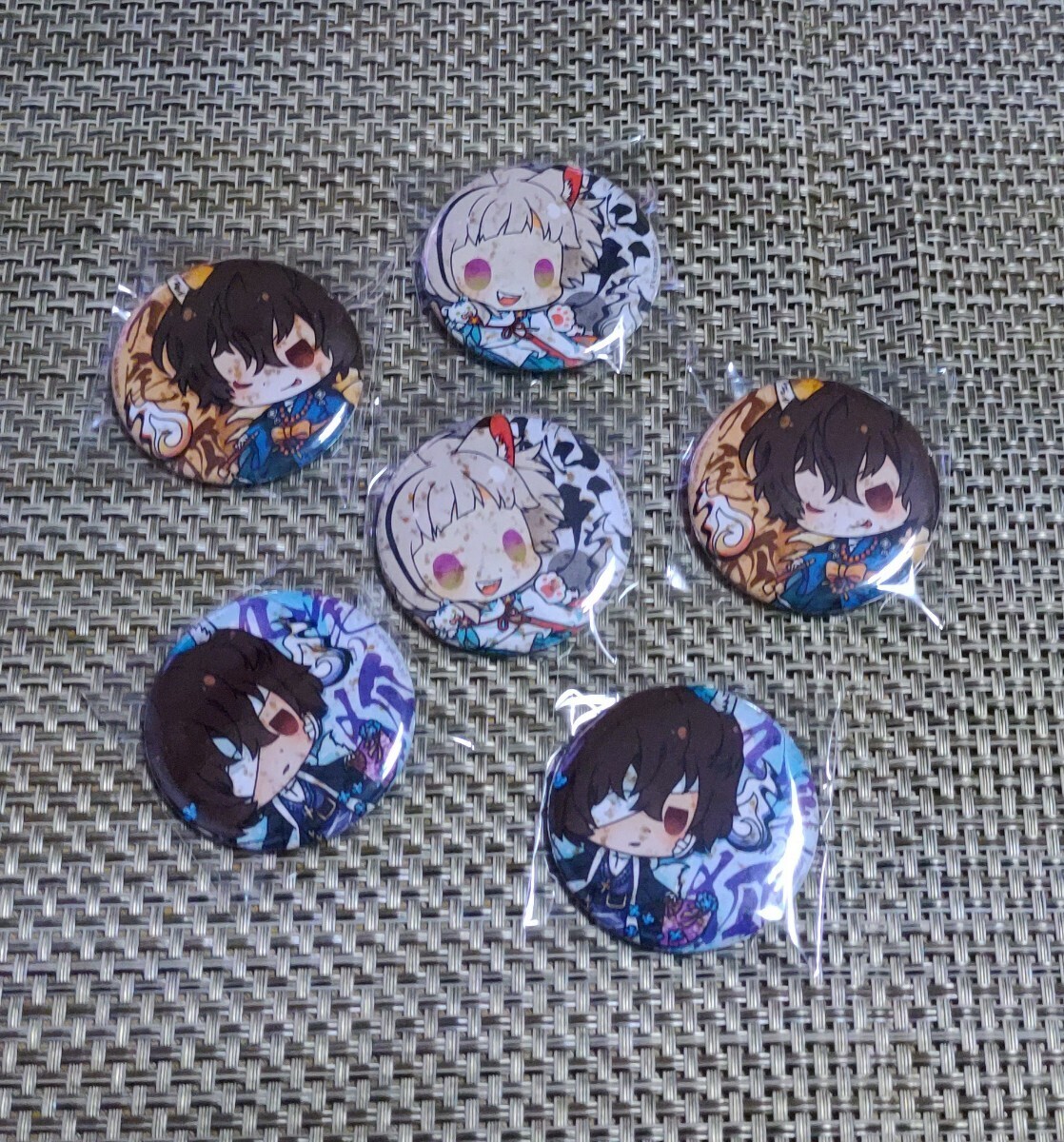 太宰治 名ゼリフ缶バッジ 自殺主義者に二言はないよ 文豪ストレイ